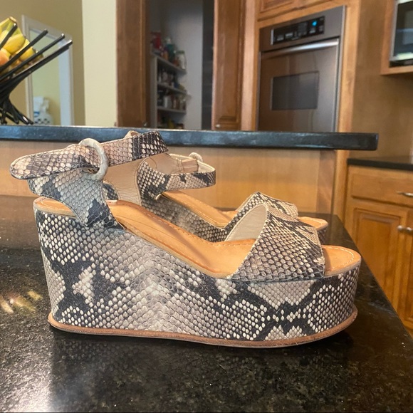 Dolce Vita Shoes - Dolce Vita Snake Print Platform Sandal